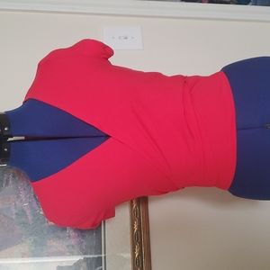 Gorgeous red wrap top from Victoria's secret pink collection